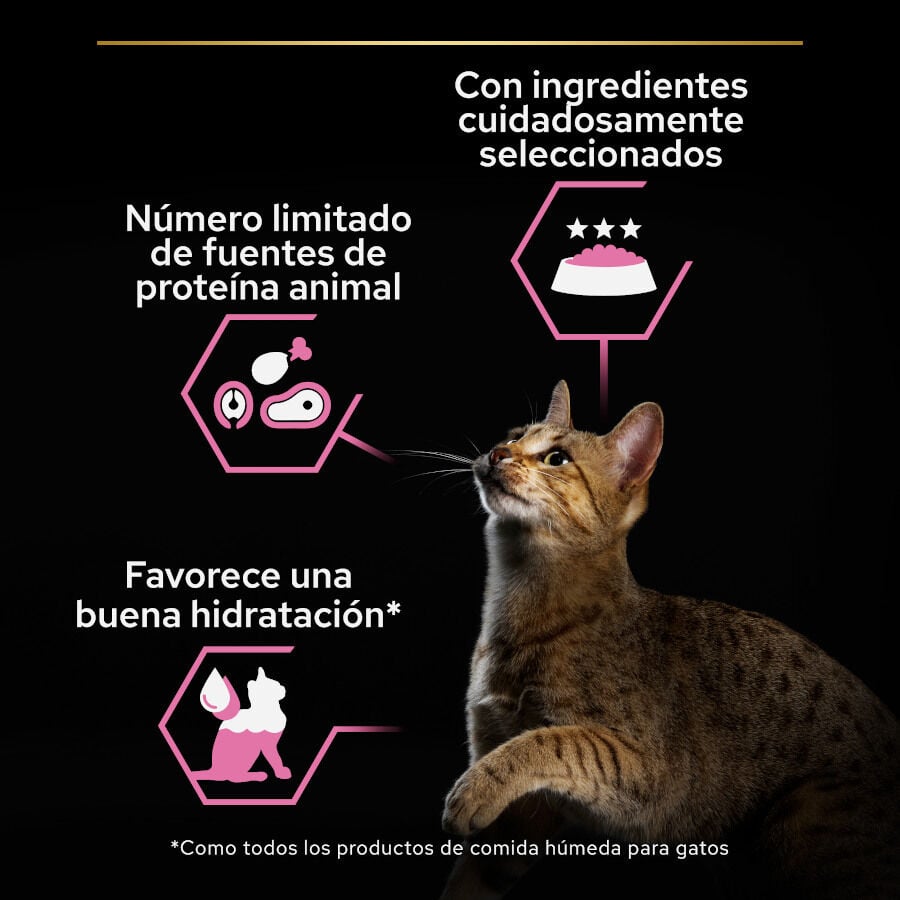 85 g Pro Plan Delicate Mousse rico en pavo para gatos, , large Imagen numero 3